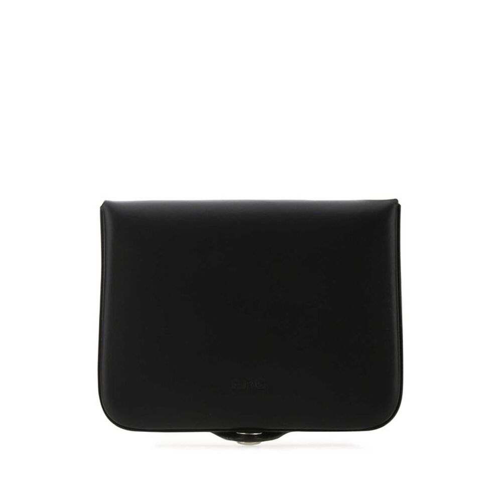 A.P.C. Men Black Leather Card Holder